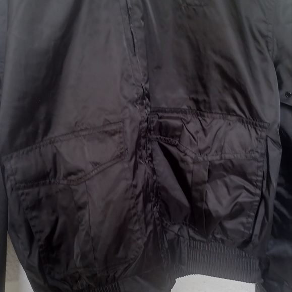 Spring Black uniform jacket UNIFORM GROUP 100% nylon lining BLACK ZIP FRONT. You - Picture 5 of 9